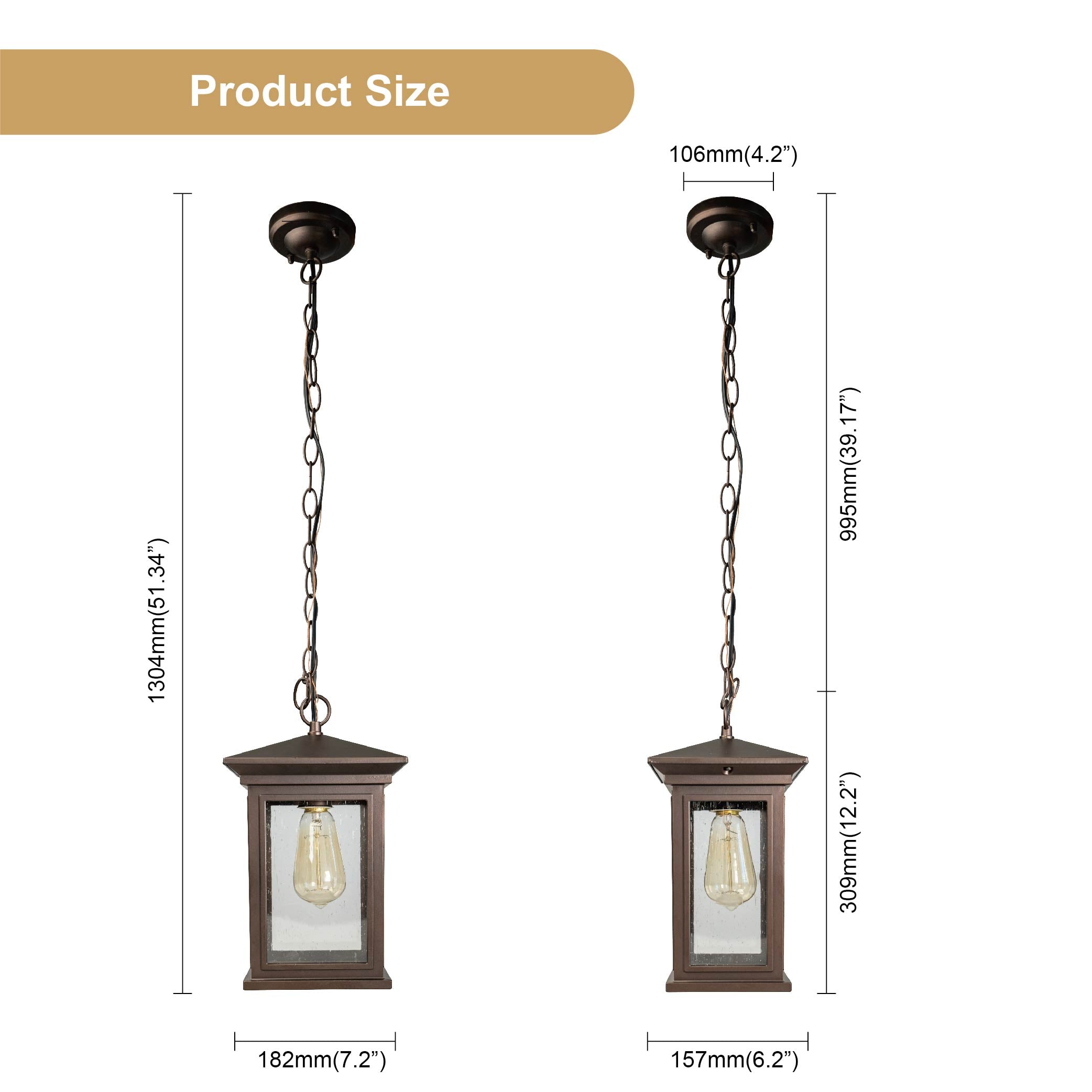 CG outdoor pendant light